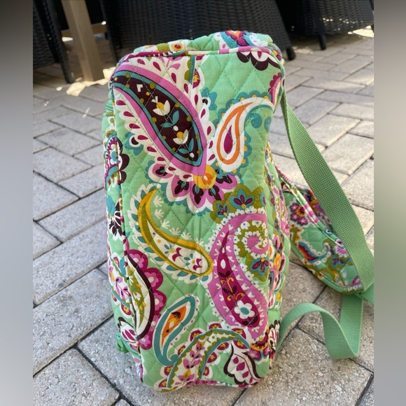Vera Bradley Paisley, print campus backpack - Picture 6 of 10